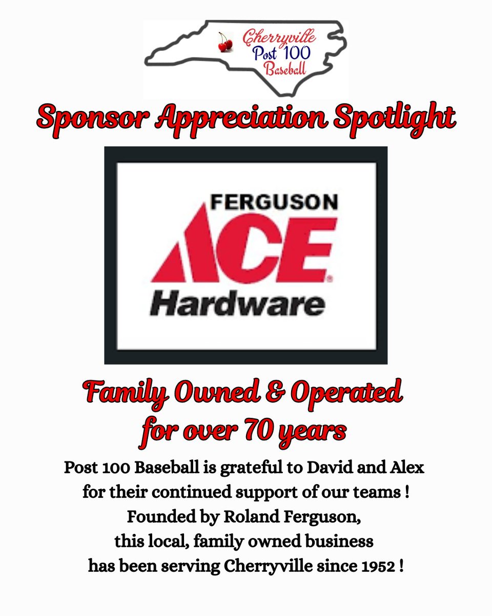 Cherryville Post 100 Baseball tweet media