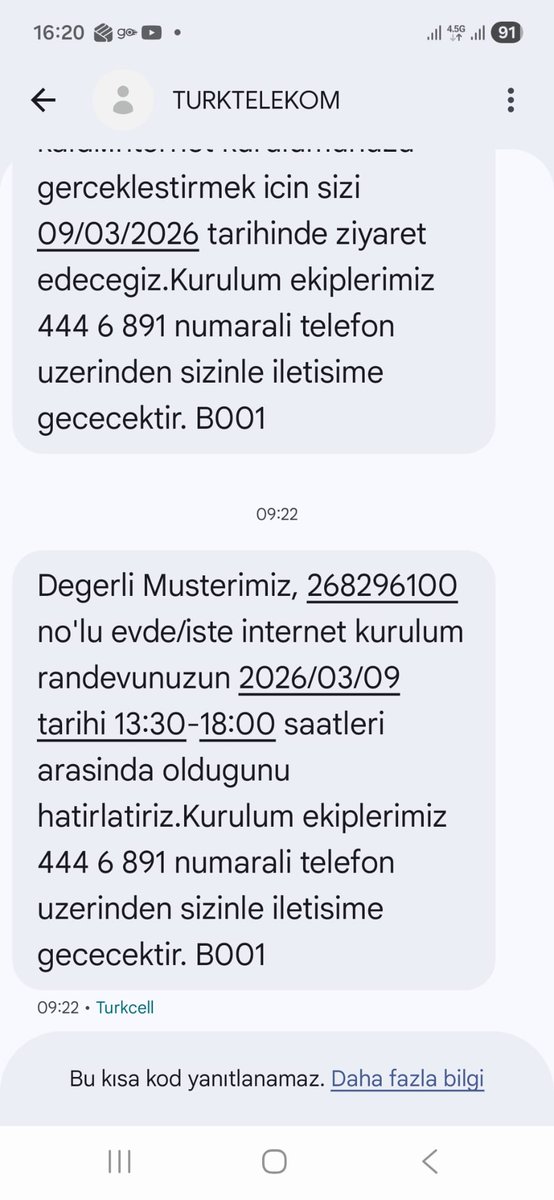 Safaimek3's tweet photo. @TTDestek Lütfen şu ekibi bugün yönlendirir misiniz gelmemekte ısrar ediyorlar. Şuan bende modem kurulu olduğunu bile sistemde göremiyorsunuz. Aboneliği iptal edicem artık gerçekten çok az kaldı kafayı yemek üzereyim 15 günde bir internet aboneliği yapılamaz mı https://t.co/C5mqtMllgy