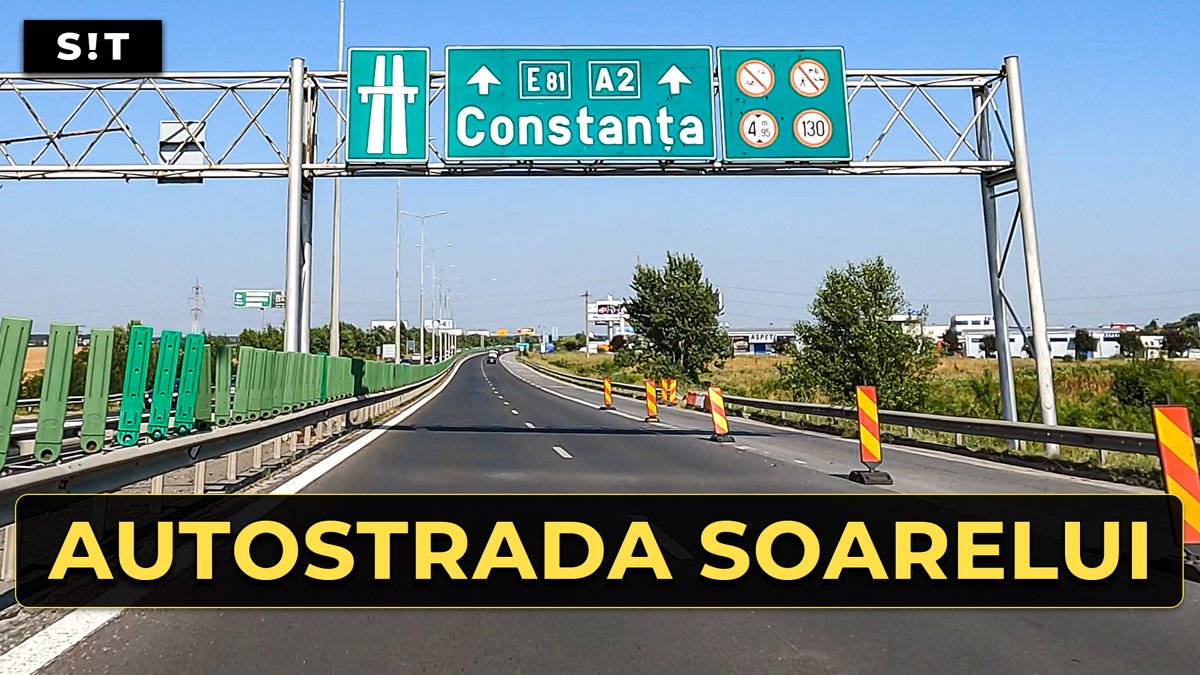 StefanInTraffic's tweet photo. Bucharest → Constanta highway drive is live 🚗
Full journey on the A2 motorway also known as Autostrada Soarelui.
Watch here: https://t.co/0MYCgXnlfE
#a2 #romania https://t.co/Le2hSjtKan
