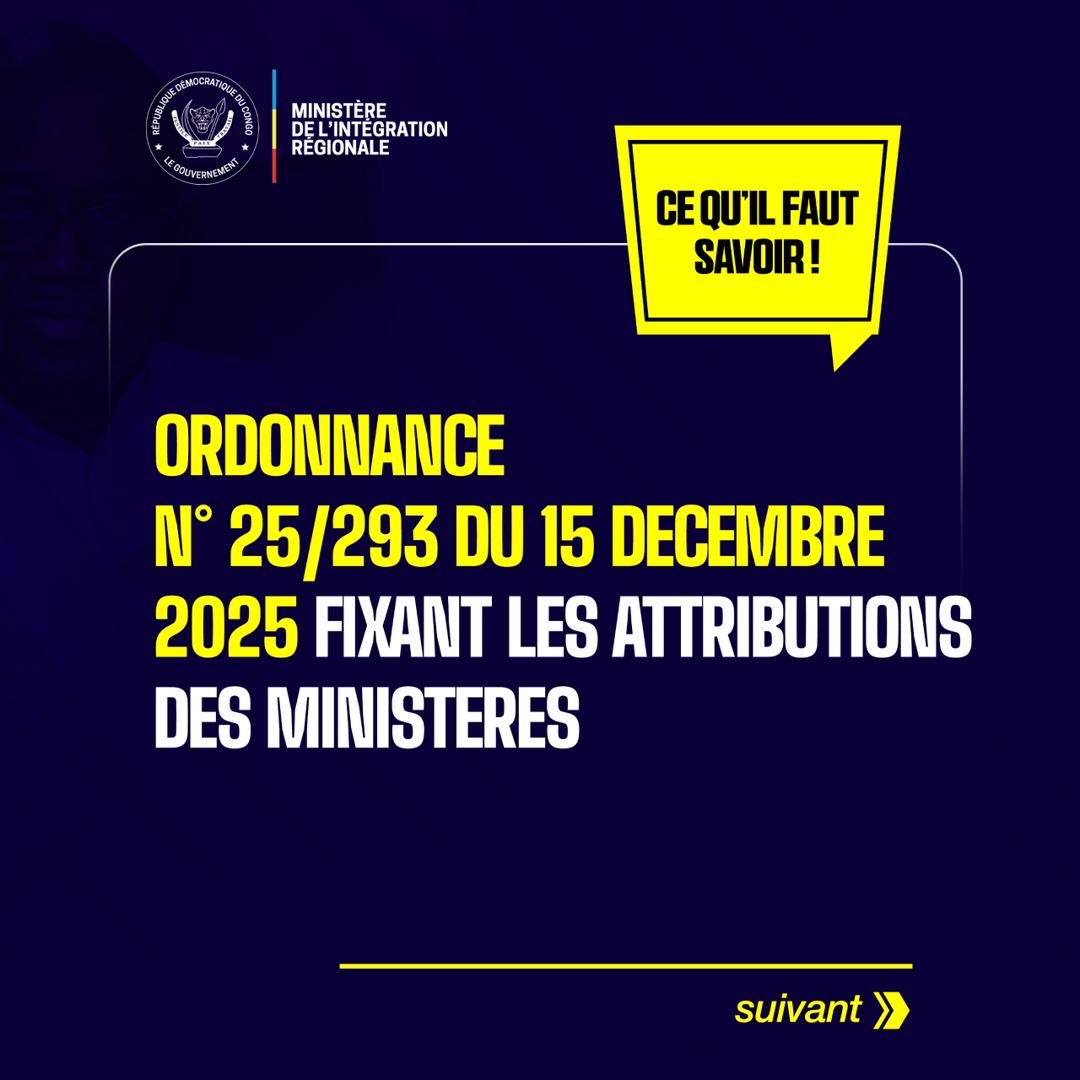 Ministère de l’Intégration Régionale tweet media