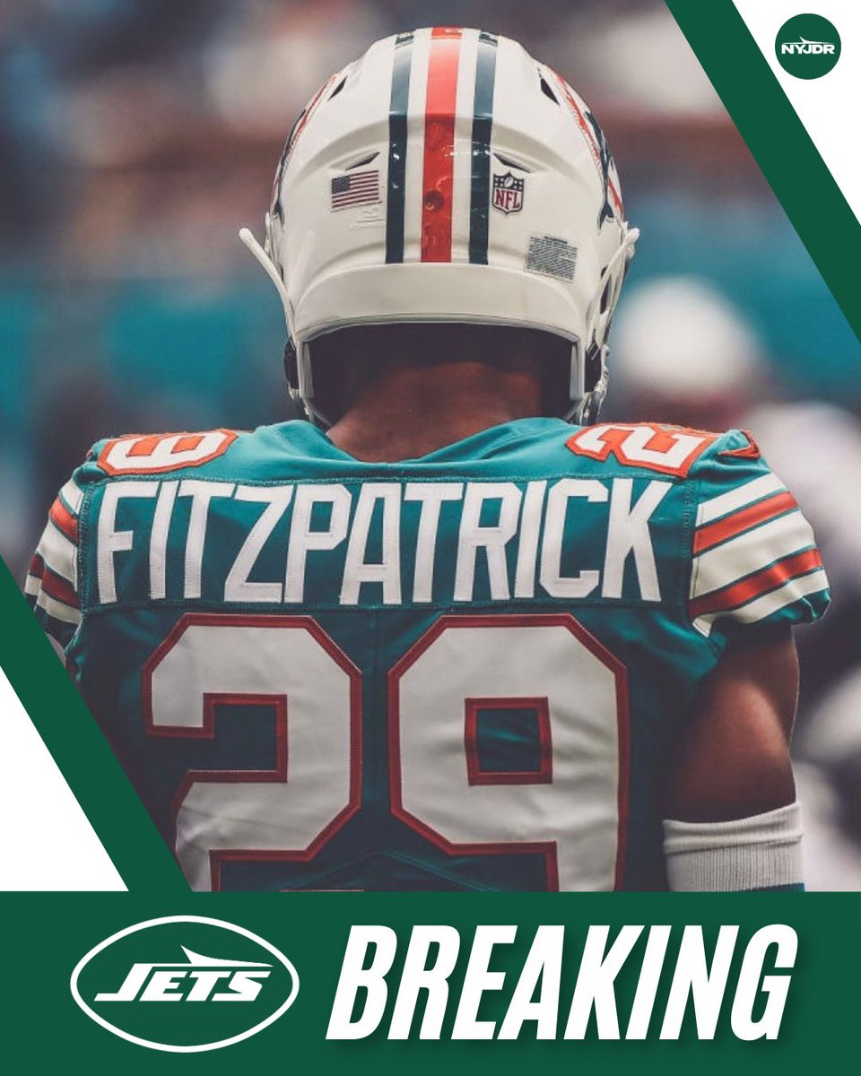 nyjdailyreport's tweet photo. The #Jets are acquiring S Minkah Fitzpatrick from the #Dolphins in exchange for a 2026 7th round pick, per Adam Schefter. 

What an upgrade at safety 🔥 

#JetUp #MinkahFitzpatrick #NYJDR https://t.co/uUpRtxAHlD