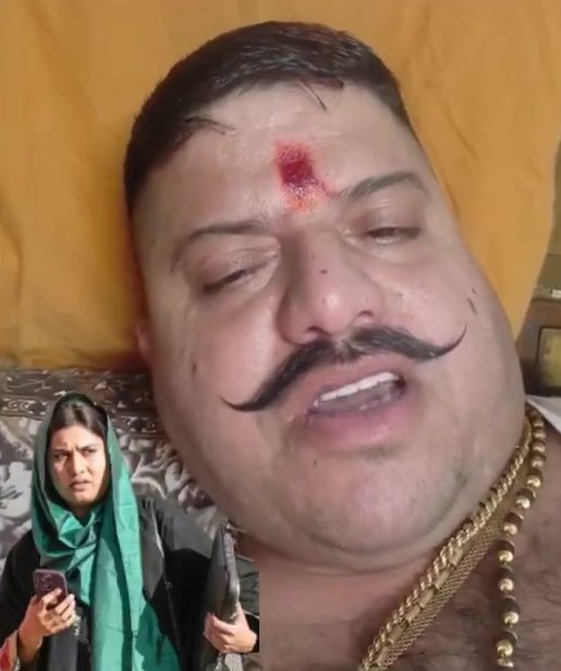 priyanshu__63's tweet photo. करणी सेना के राष्ट्रीय उपाध्यक्ष योगेन्द्र राणा और एक डाॅक्टर के बीच हाथापाई का यह वीडियो जमकर सोशल मीडिया पर वायरल है 👇🏼

घटना यूपी के मुरादाबाद की बताई जा रही है

यह वही योगेन्द्र राणा हैं जिन्होंने कैराना सांसद इकरा हसन को लेकर गलत बयानबाजी की थी।। https://t.co/NGGCFfNMmf