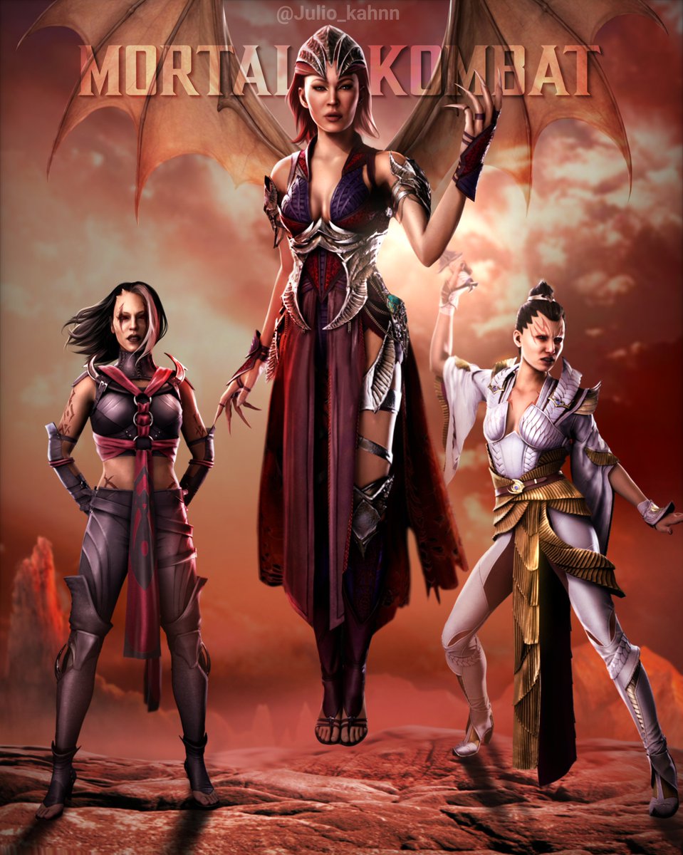 Julio_kahnn's tweet photo. Mortal Kombat 1 - Dark Trinity💜🩸 https://t.co/eduIr5vruh