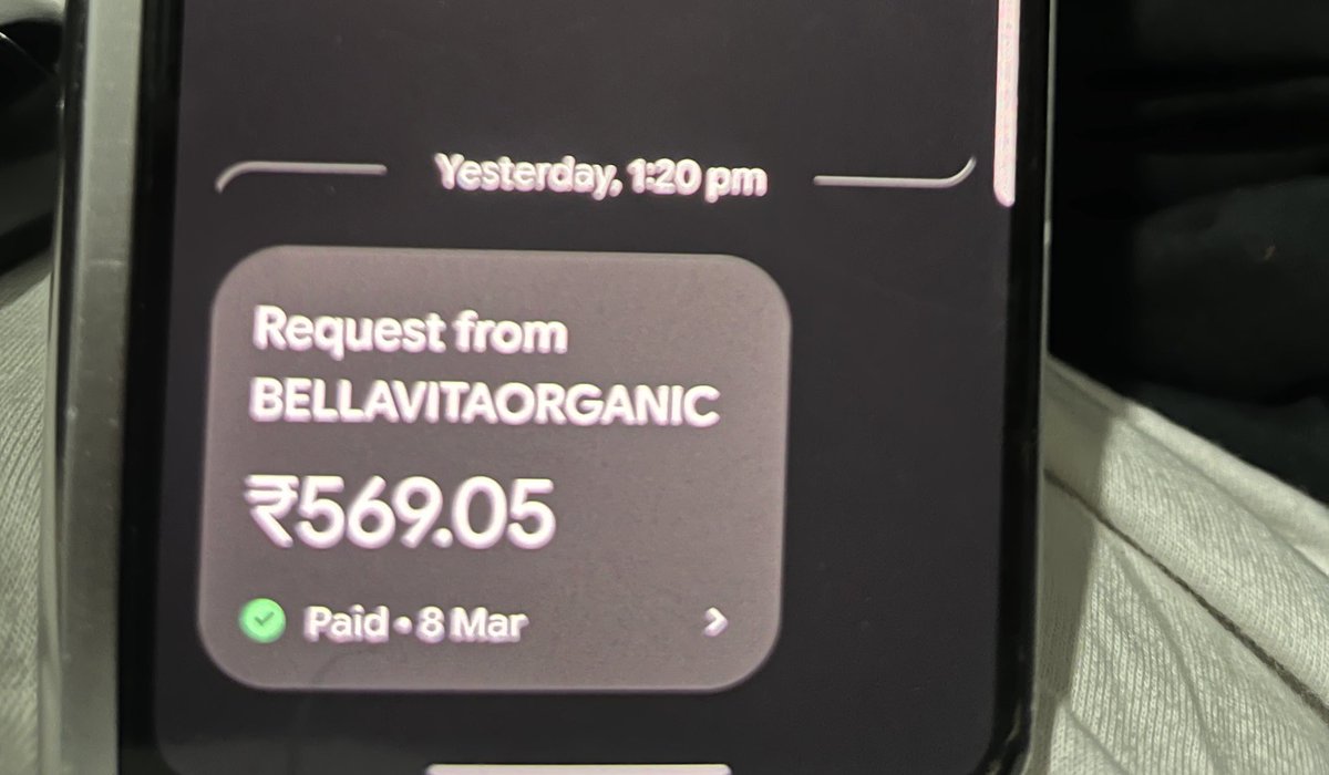 Dear team <a href="/bellavita_org/">BELLAVITA</a>  hv place my order by making payment of rupes569.05 screen shot attached n hv Recvd order id which is BVO379247246860 but now while tracking my order it will not avaialabe plz help