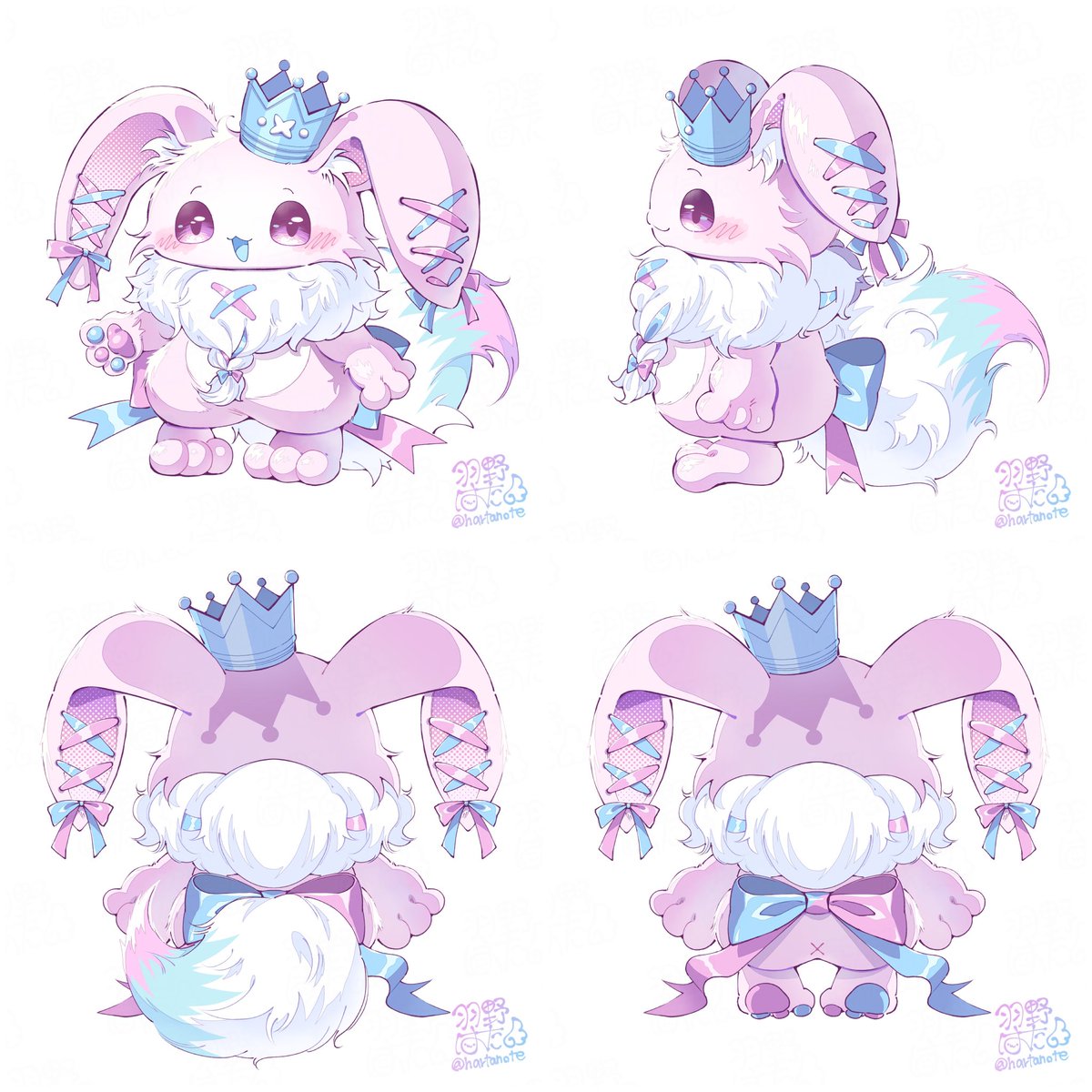 ぽむあ🌧👅🎀@ケモノ系配信うさぎ tweet media