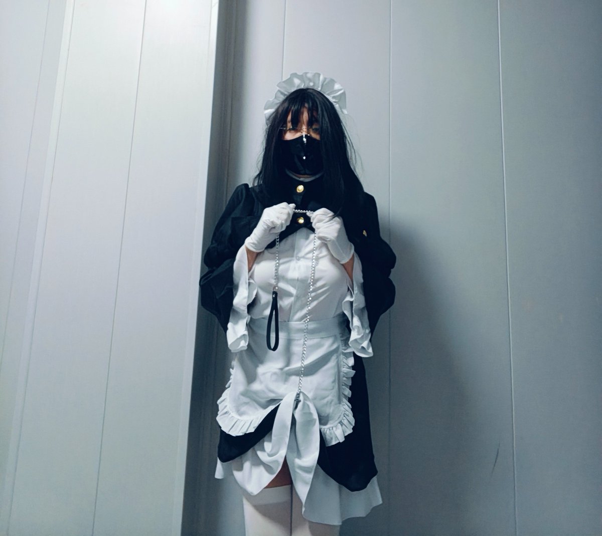 Branded_Scroll's tweet photo. 既然是男孩子就不系项圈了，系在其他地方
#伪娘 #没落贵族琉璃川 https://t.co/1vcuB1Y723