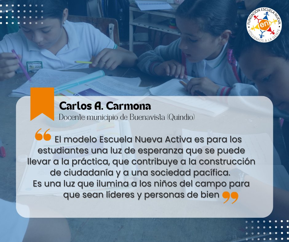 Fund. Escuela Nueva tweet media