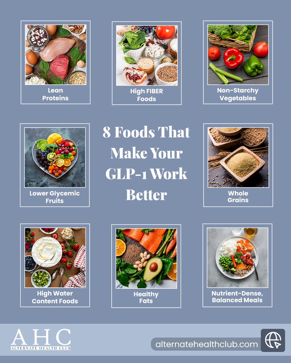 my_ahc's tweet image. Appetite may decrease with GLP-1 support, but your body still requires proper nourishment. Focusing on protein-rich, fibre-rich foods helps maintain steady energy, support digestion, and encourage long-term, sustainable progress.
#GLP1Support #BalancedNutrition #ProteinFirst