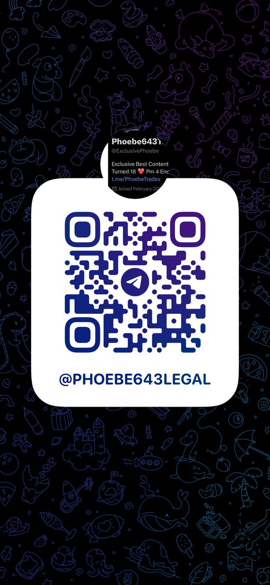 ExclusivePhoebe's tweet photo. Dm on telegram 
Main Chat GC still up 

Trading Content and Phoebe in there https://t.co/Ih8X7EPtn1