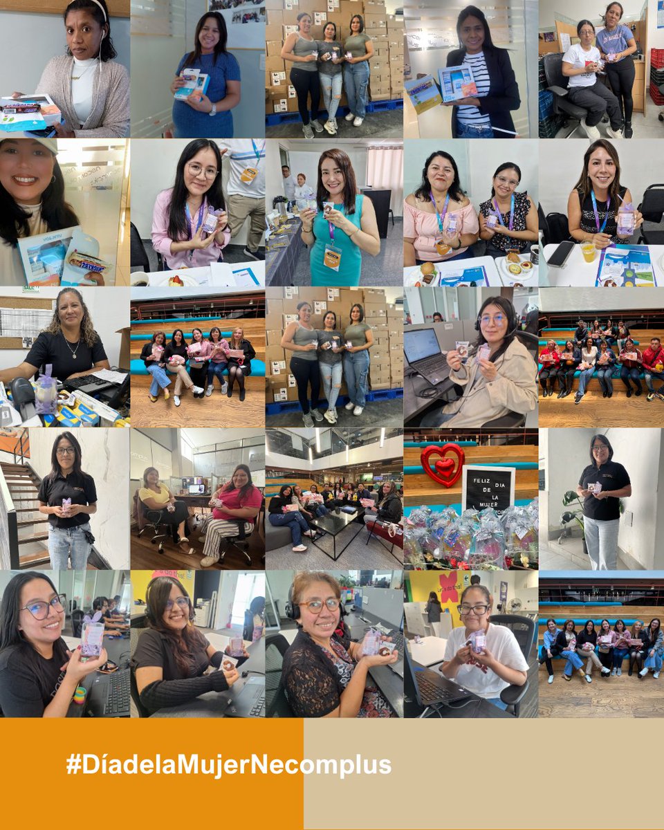 necomplus's tweet photo. 💜#8M Reconocemos el talento, la dedicación y la energía de todas las mujeres que forman parte de nuestro equipo en cada uno de los países donde estamos presentes. Mujeres que con su talento, compromiso y fuerza transforman cada día nuestro trabajo, nuestra cultura y futuro. https://t.co/rSD6dttz0S
