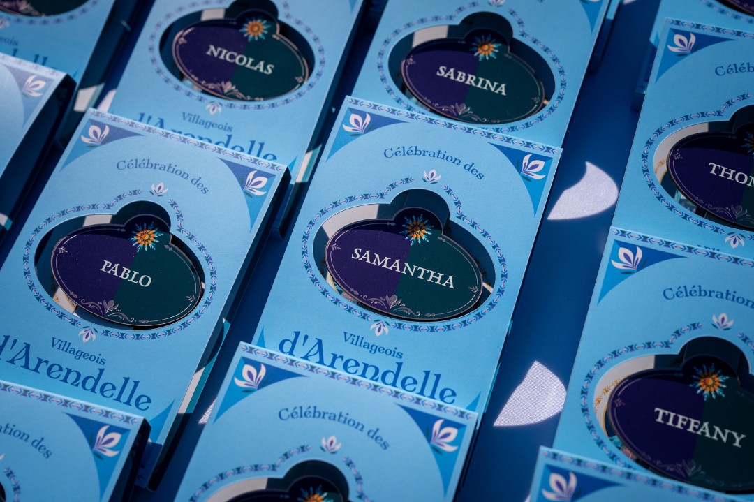 DisneyphileLIVE's tweet photo. ❄️ Premier aperçu des NameTags que porteront les Cast Members du Monde de la Reine des Neiges (World of Frozen) à Disneyland Paris. https://t.co/g0hEziWr7B