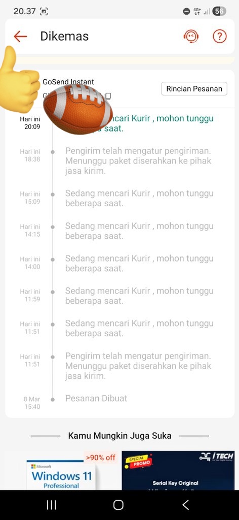 Saya mesen di <a href="/ShopeeID/">Shopee Indonesia</a> pakai <a href="/gojek/">sidiq purnomo</a> instan juga belum dipickup sampai sekarang. Memang ngebug kah atau memang lagi full banget ya??