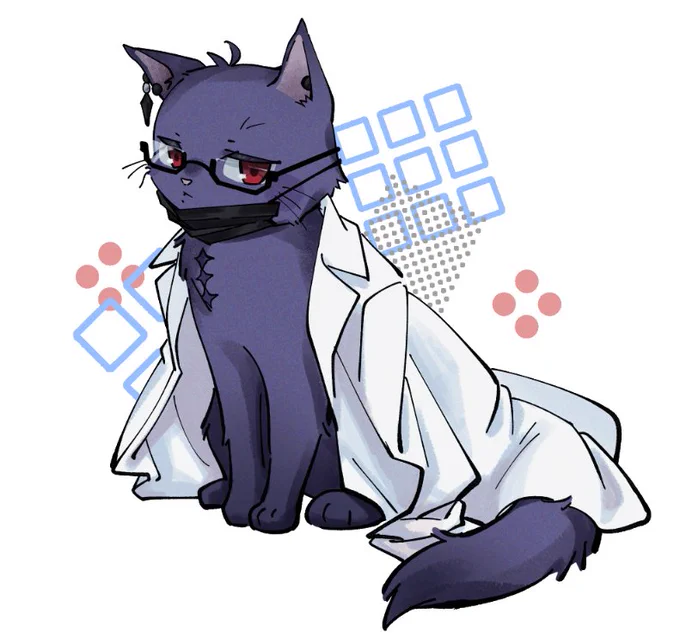 じろにゃんステッカー