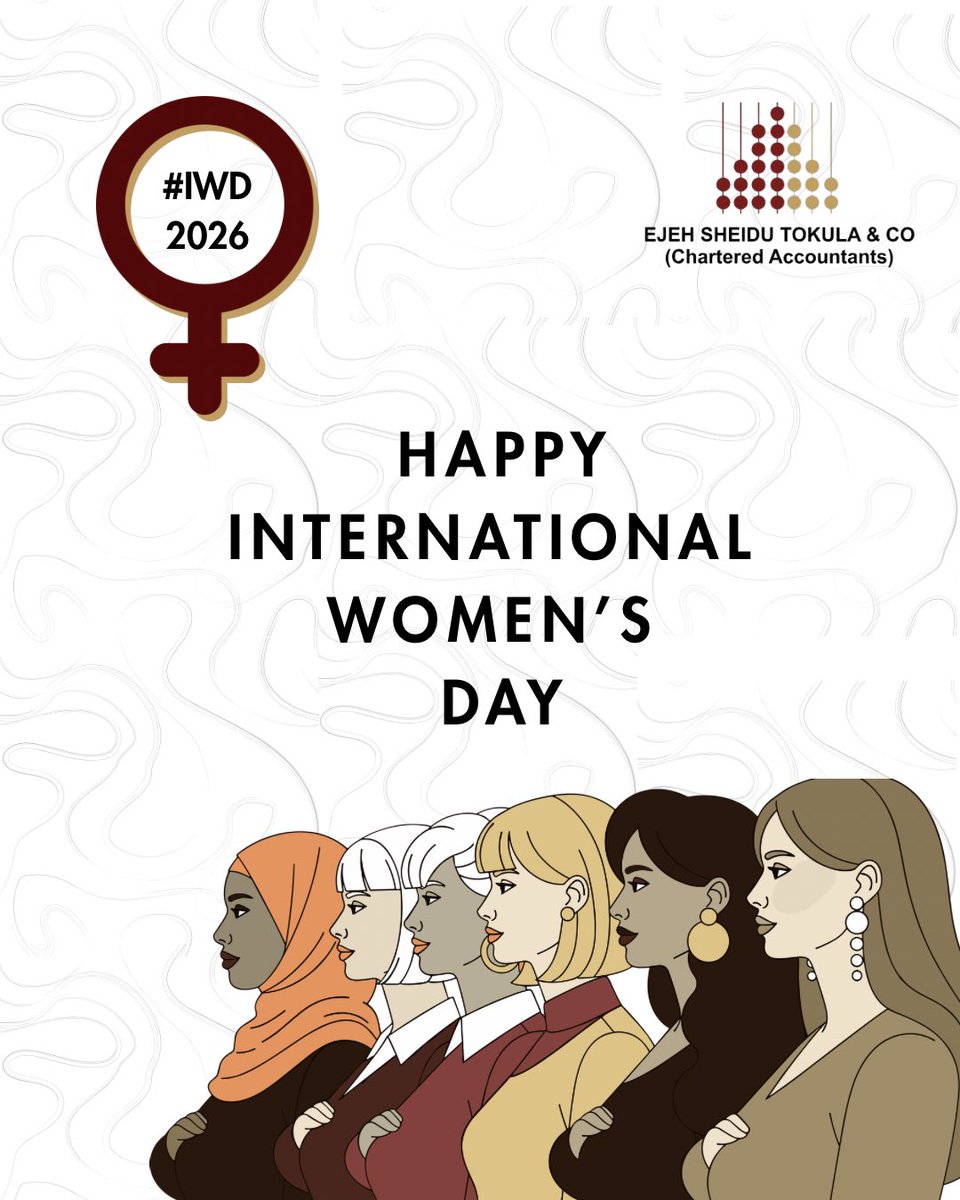estaudit_ng's tweet photo. We celebrate the strength, resilience, and impact of women everywhere.
Your leadership, dedication, and contributions continue to shape businesses, and the future.

EST Audit recognised and appreciate the women who inspire progress every day.

Happy IWD. 💜 

#estaudit #iwd2026 https://t.co/uTQ8GGepiD