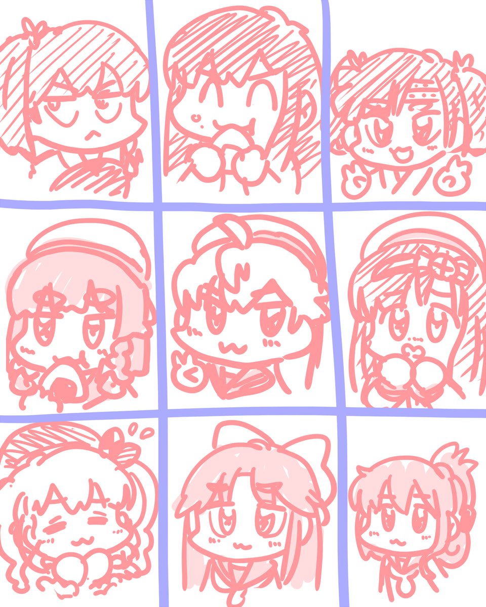 #私を構成する9人の艦娘
ほぼオリキャラと化してて誰だかわからんw 