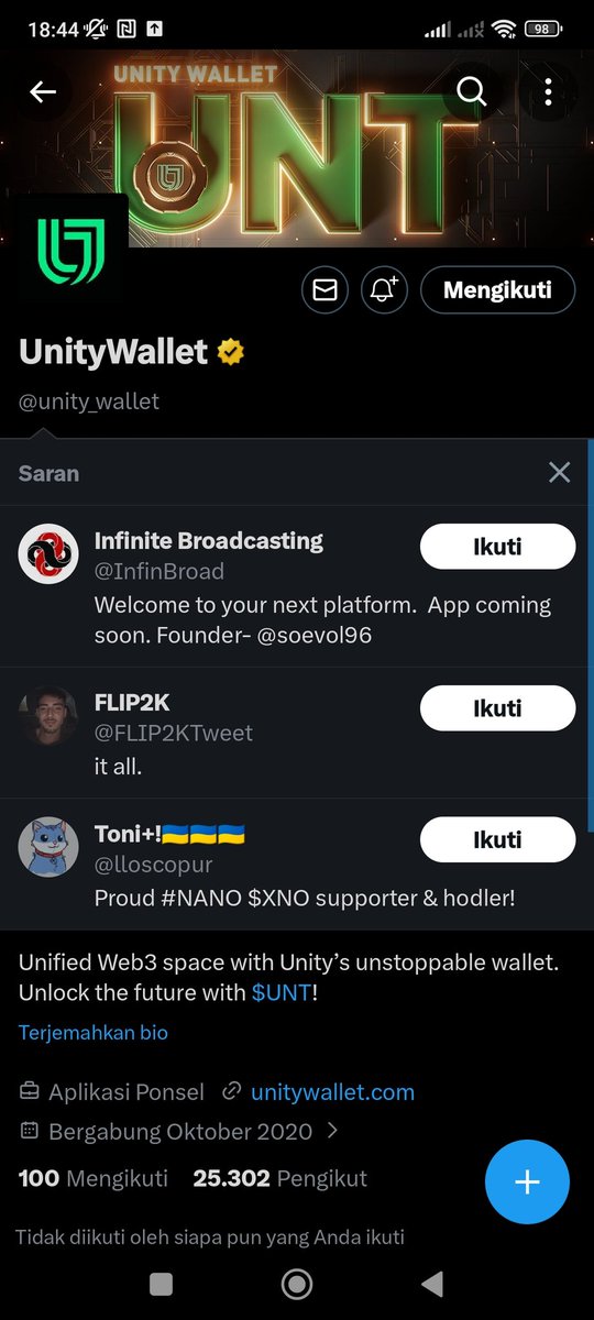 Devina080's tweet photo. @unity_wallet @dcrypto211 
@sigitkcl38 
@Omega_a1234 

Done sir https://t.co/fGYxNkFENJ