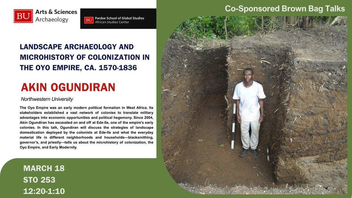 BU Archaeology tweet media