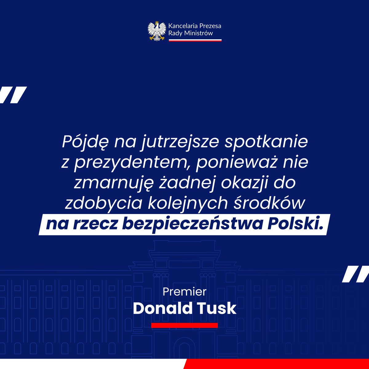 💬 Premier <a href="/donaldtusk/">Donald Tusk</a> ⤵️