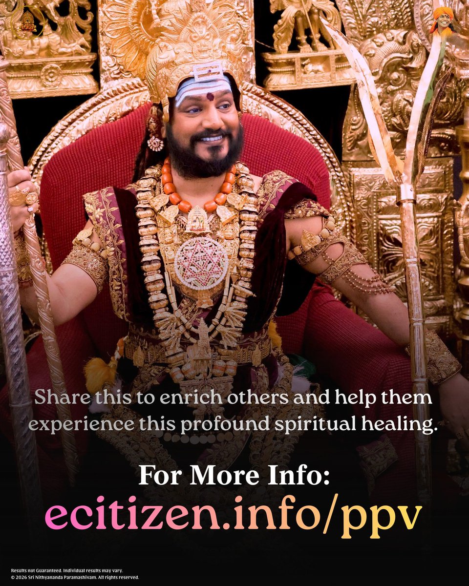 KailasaToronto's tweet photo. KAILASA’s Pacchai Pattini Vratham 2026 🔥🕉️
Day 2 / 28
Daily Vratham procedure to enhance your spiritual well-being?🔥

Devi Prashakthi Herself reveals and revived by THE SUPREME PONTIFF OF HINDUISM BHAGAVAN SRI NITHYANANDA PARAMASHIVAM, the sacred Vratham causes deep healing, p https://t.co/wilABl2ytS