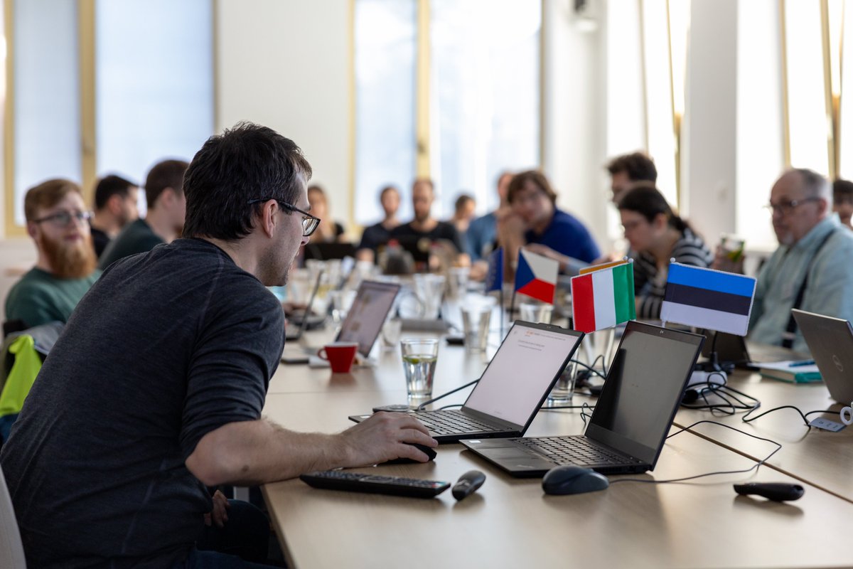 CCAT_project's tweet image. Last week, the #CCAT consortium met in person for the first time! 

We set priorities 🎯 for the first cycle of tool development 🔧 marking the first step toward adapting the tools for deployment across different industries. 

#TLSScanner #SCRUTINY #ALVIE #seccerts