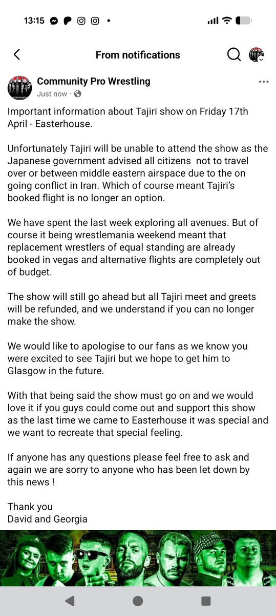 Community Pro Wrestling tweet media