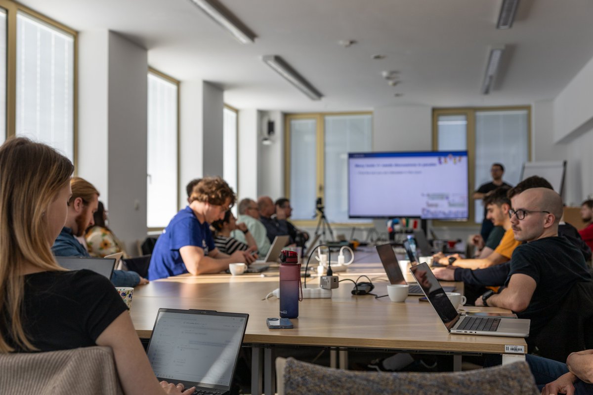 CCAT_project's tweet image. Last week, the #CCAT consortium met in person for the first time! 

We set priorities 🎯 for the first cycle of tool development 🔧 marking the first step toward adapting the tools for deployment across different industries. 

#TLSScanner #SCRUTINY #ALVIE #seccerts