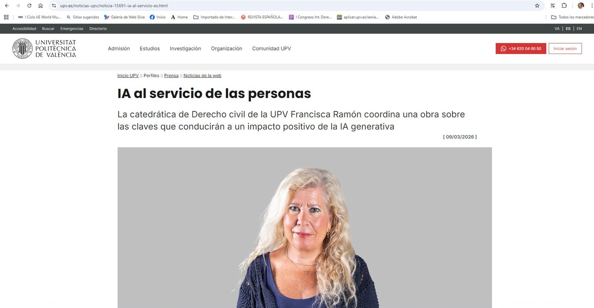 FranciscaRamonF's tweet photo. Mi investigación sale en las noticias de la upv. Se puede leer la noticia entera en: https://t.co/QLj0cK6tfN https://t.co/CTs2XsHoLP