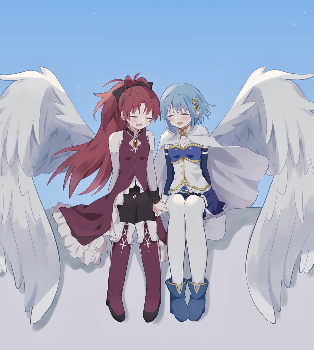 YsdKs_'s tweet photo. 比翼の鳥
#さやかの日 #佐倉の日 https://t.co/7eGH0yfcy7