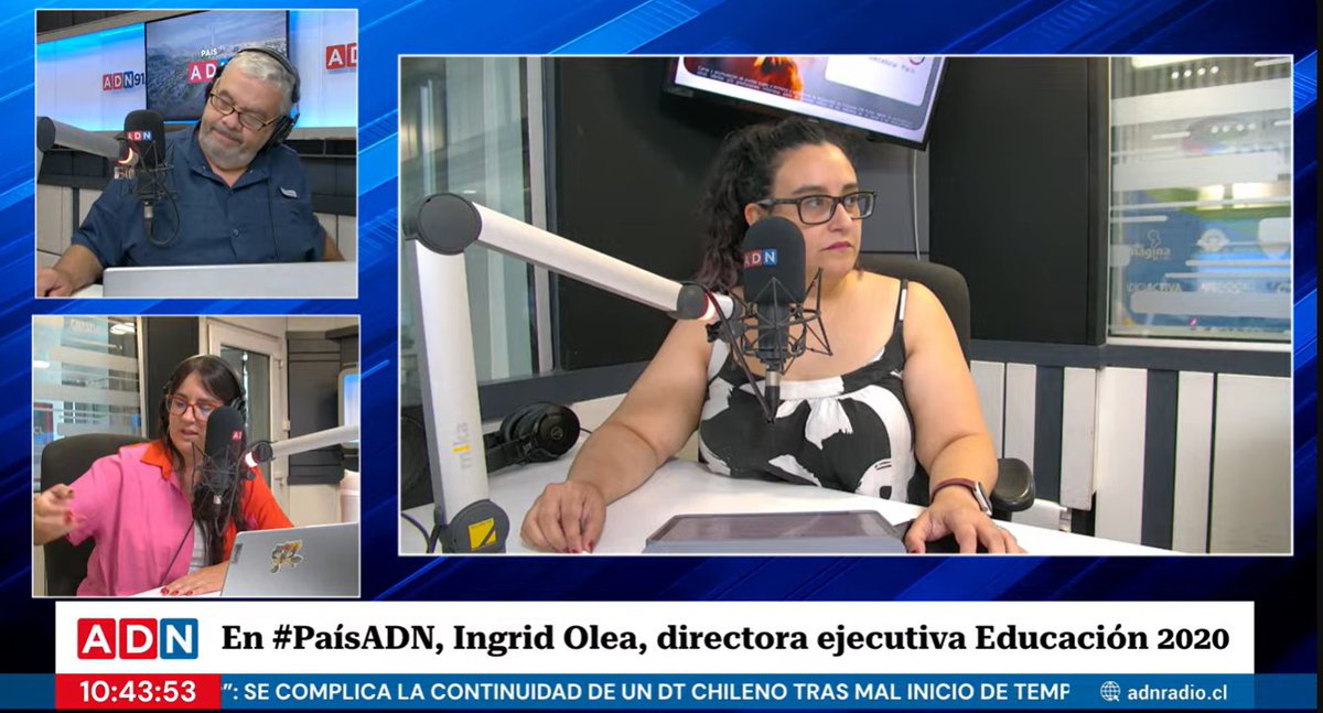 Educacion2020's tweet photo. "Uno de los resultados que más preocupa es la brecha de género que se había cerrado"

Estamos en #PaísADN de @adnradiochile , conversando sobre los resultados del #SIMCE 2025. https://t.co/PE1Wg09zpa
