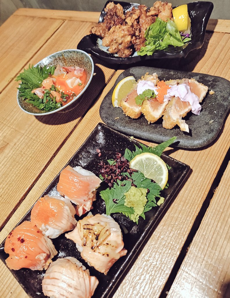 サーモンたべほ祭り❤
ミーポテの胃袋は相変わらずよわよわだった🐟