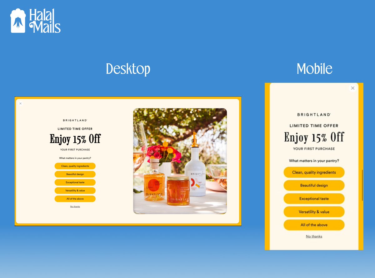 Amine | Halal DTC Emails tweet media