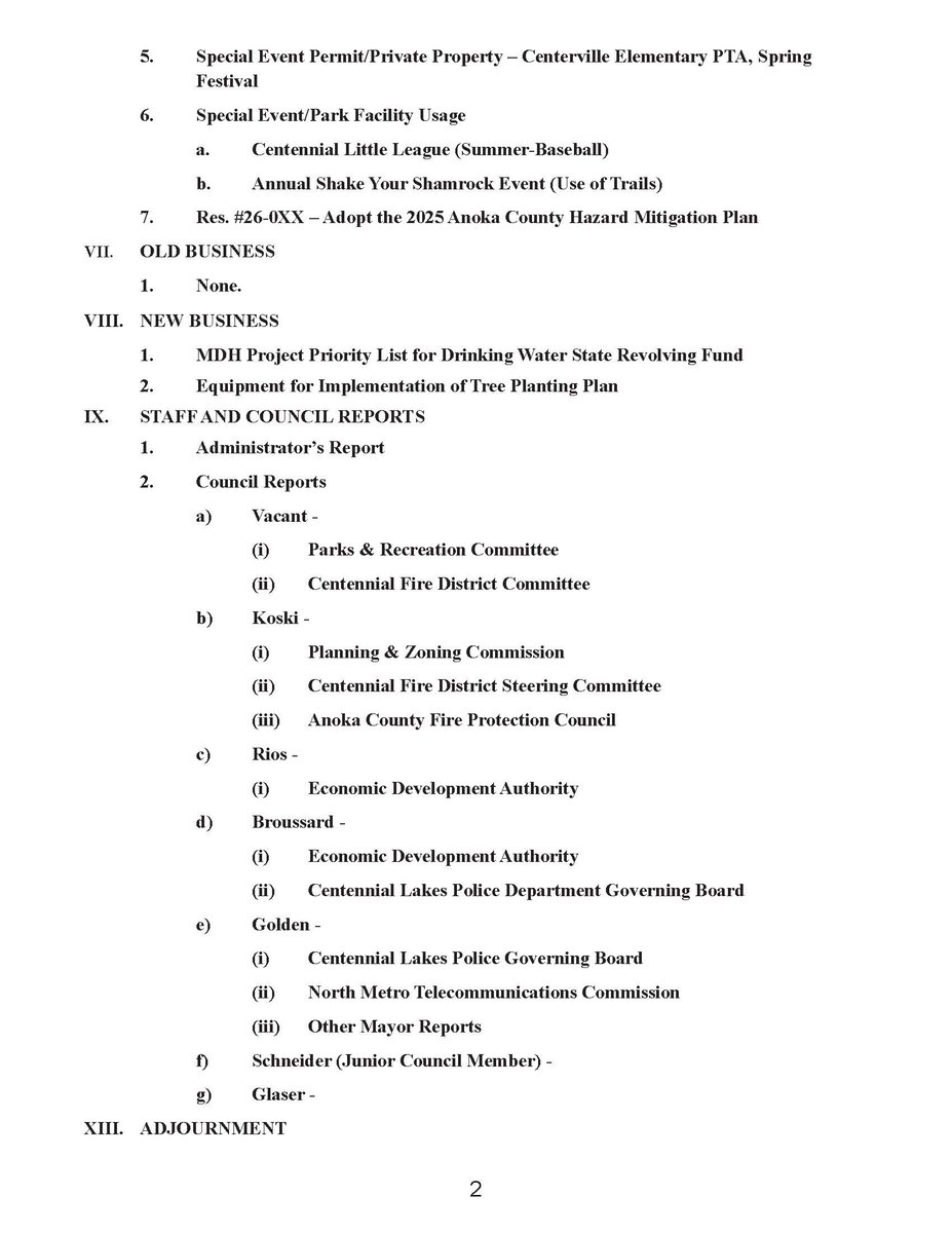 City of Centerville tweet media