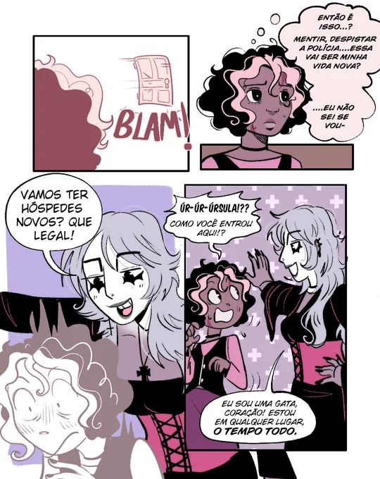 Saiumo capítulo 13 da minha comic esquecida pelo tempo!! 

Hj a gótica decidiu arrumar dinheiro em outro lugar!

Link: https://t.co/B8UUwIVkDB 