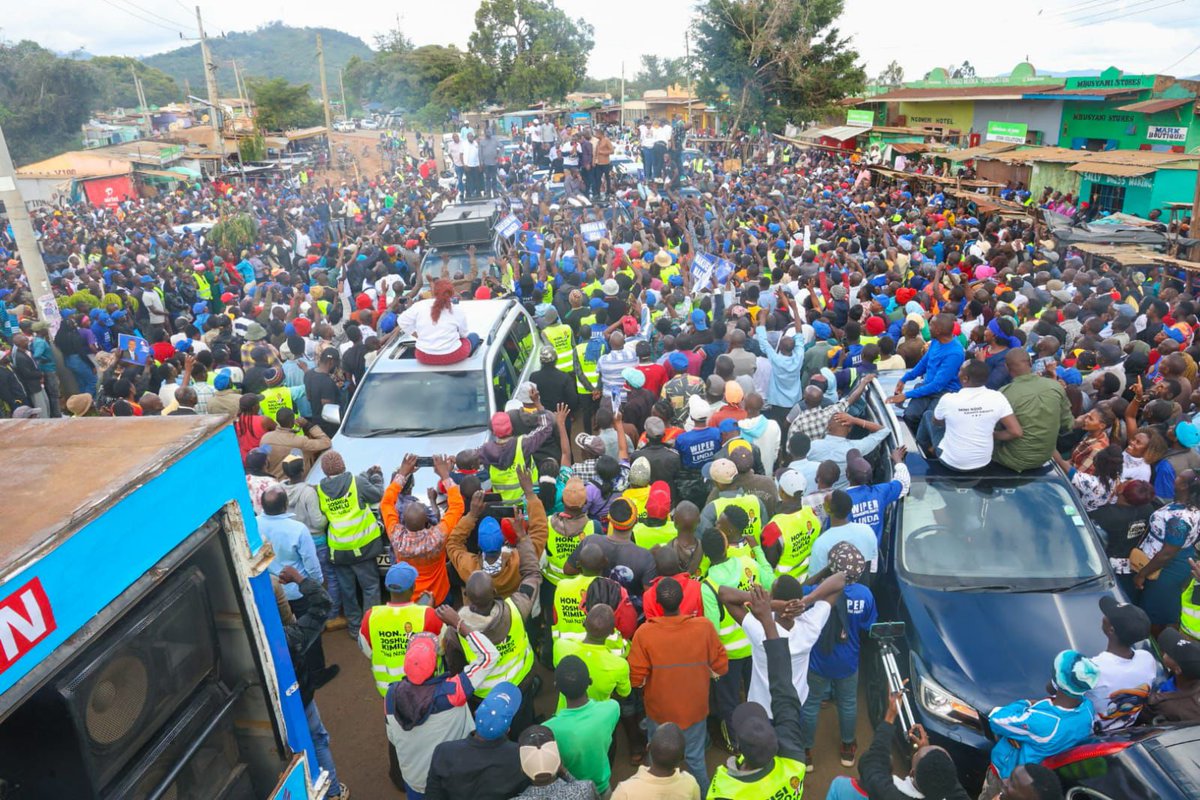 OpemiJanet1's tweet photo. BABU OWINO NEWS

Yesterday we had a powerful and inspiring rally at Mukuyuni in Kaiti, Makueni County. I thank the people of Kaiti for turning up in large numbers and showing their commitment to unity, development, and a better future for our country.@HEBabuOwino @HERachelTabitha https://t.co/oYd7ufl1UU