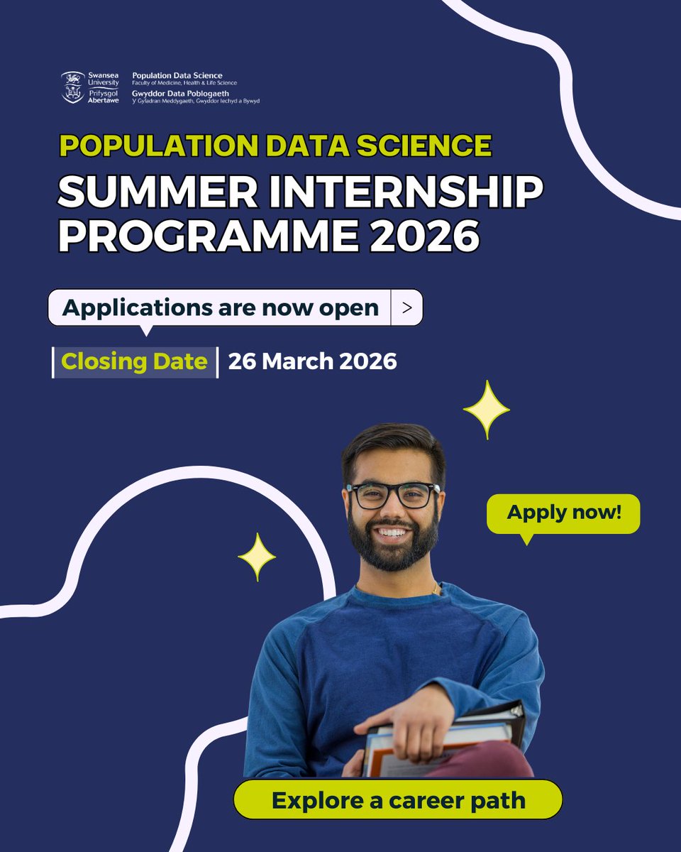 Population Data Science at Swansea University tweet media
