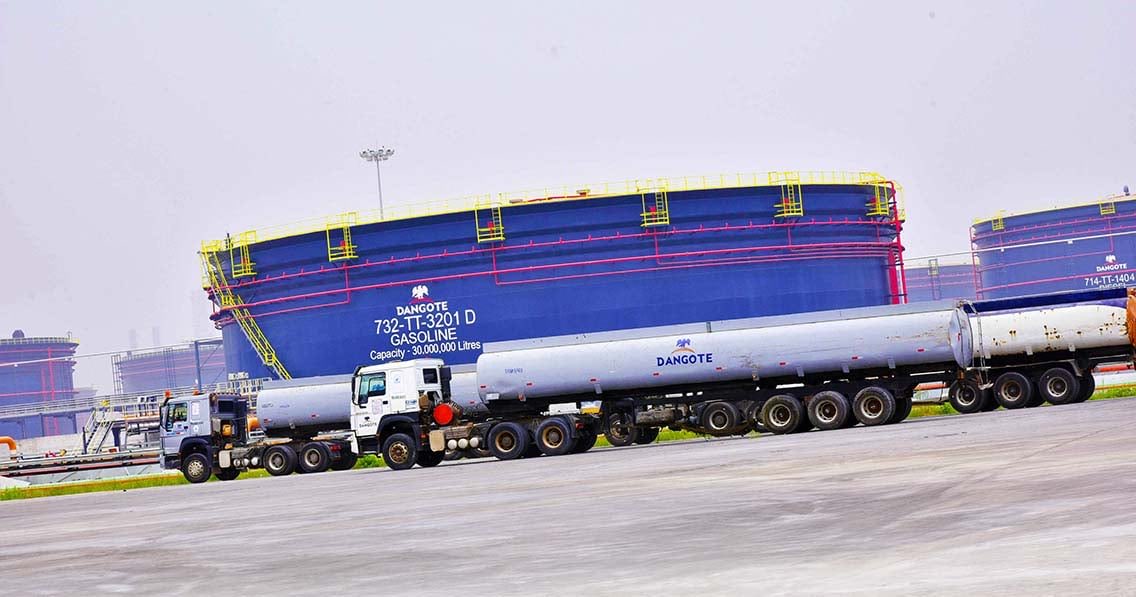 Imranmuhdz's tweet photo. Dangote Refinery has approved a new loading list featuring 20 marketers:

1. Heyden
2. Integrated
3. Techno
4. Fatgbems 
5. Nipco plc
6. AA Rano
7. Conoil
8. AYM Shafa
9. Northwest
10. Ardova Plc
11. NNPC retail
12. Masters Energy
13. Nepal Energies
14. Sobaz 
15. Optima
16. Bovas
17. Soroman
18. MRS 
19. Total Energies 
20. Rainoil/Eterna