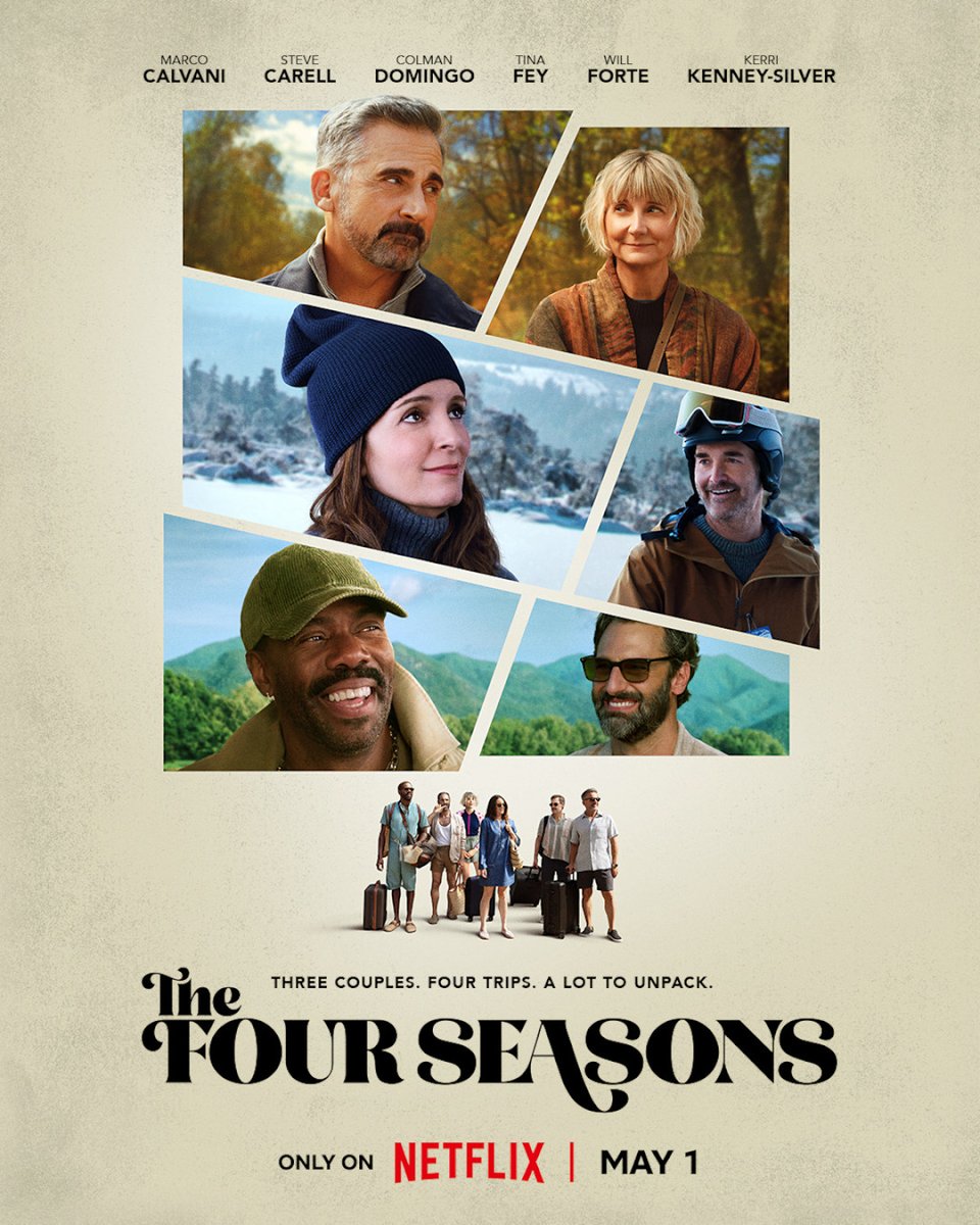 Agentbean001's tweet photo. The four seasons -2026
⭐⭐⭐.25/5
தமிழ் ✅🔗 
Watchable 👍 

📢Action,thirllerனு எதும் இல்லாம Simple and relaxed-ஆ உக்காந்து பார்க்கக்கூடிய, ஒரு light hearted series 🙌
இது 1981ல வந்த four seasons ஓட modern remake adaptation தான் இது. 

❇️ மூணு longtime friend couples
1/3
⬇️ https://t.co/PBXHDuzmNC