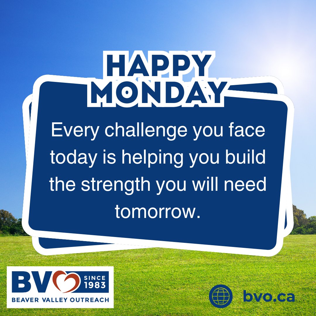 bvocanada's tweet image. The journey may not always be easy, but every experience helps shape a stronger and wiser you. Happy Monday!
#BVO #HappyMonday #NewWeek #thornbury