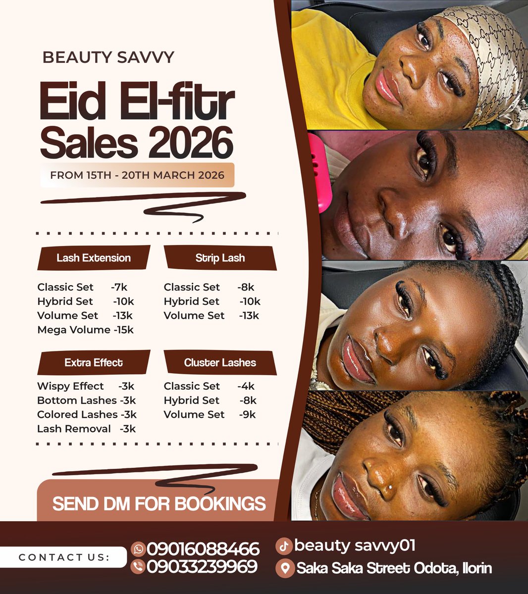 Big_adezy's tweet photo. The goal was to create a design that feels bold, feminine, and attractive while clearly presenting the products, prices, and sales information.

Design concept &amp; layout by me.

Available for flyer design, brand promotion and social media graphics.
Send a DM to work with me. https://t.co/PkzuijAHFt