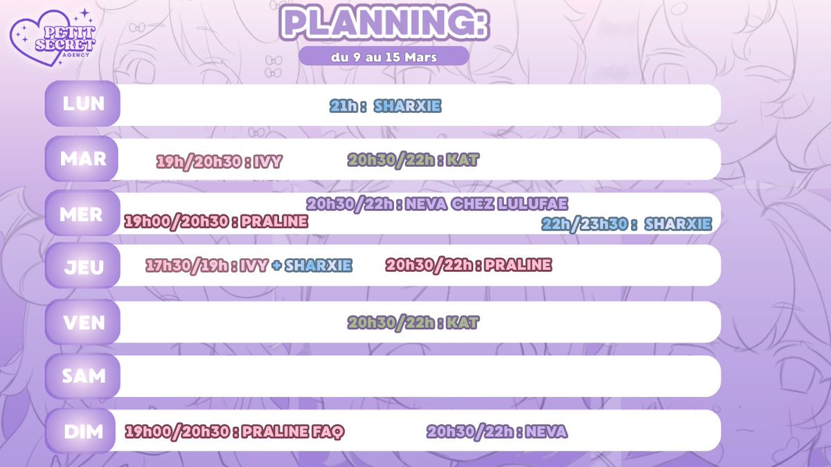 Petit Secret Agency 🎙 VtuberFR tweet media