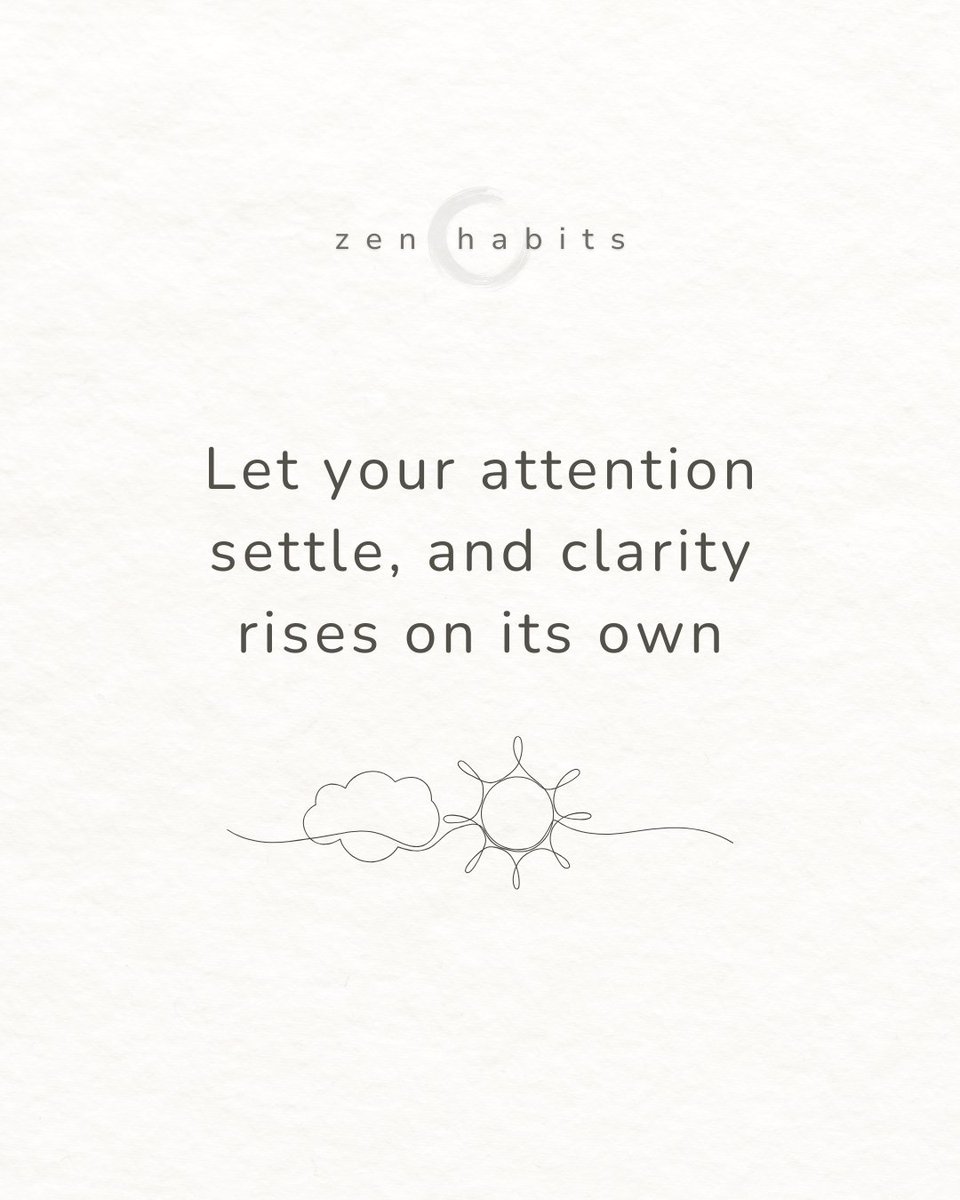 #ZenHabits ✨ https://t.co/KyS9rBclkJ