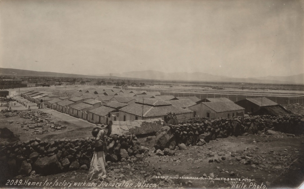 Viviendas para trabajadores en Juanacatlán - 1907.
#Jalisco