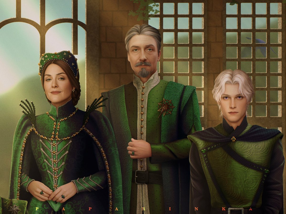 paparinka_art's tweet photo. The Greens (book version)

#asoiaf #fireandblood https://t.co/jA70bqgG1t