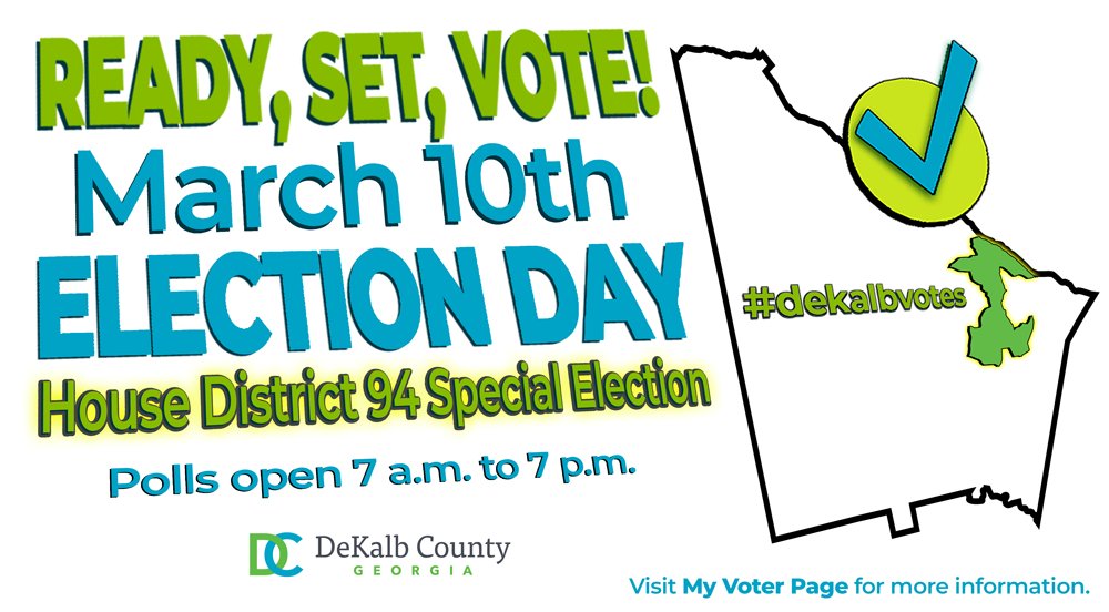 DeKalb County Votes tweet media