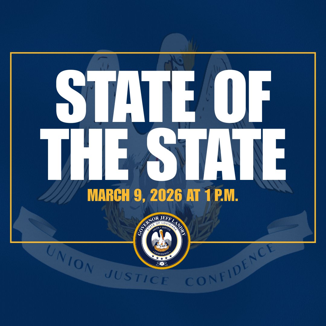 Governor Jeff Landry tweet media