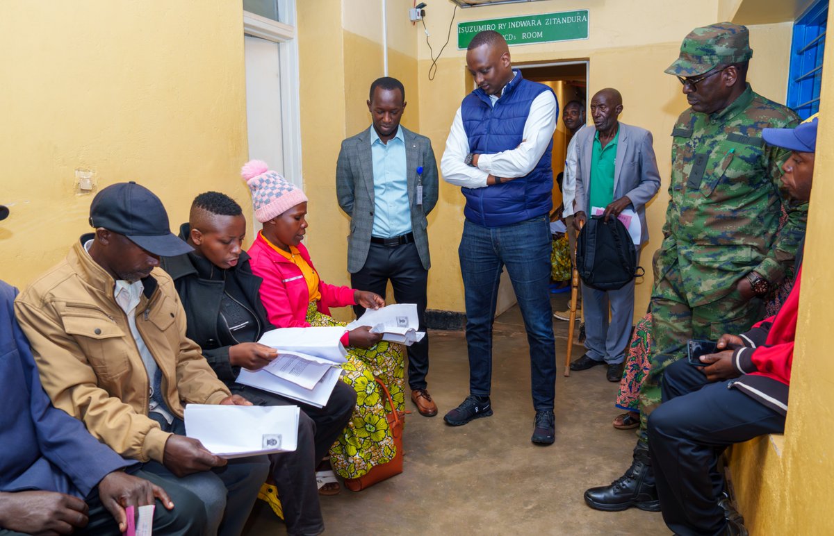 The Minister of State for Health, Dr Yvan Butera, together with local ...