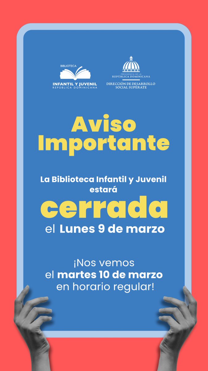 Biblioteca Infantil y Juvenil RD tweet media