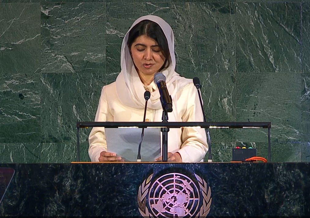 "13 years ago, I believed that speaking in this hall would be enough. 

Today, I know that speeches do not protect girls, but law, accountability and political courage can. You have all three within your reach. Now is the time to use them."  - <a href="/Malala/">Malala Yousafzai</a>
