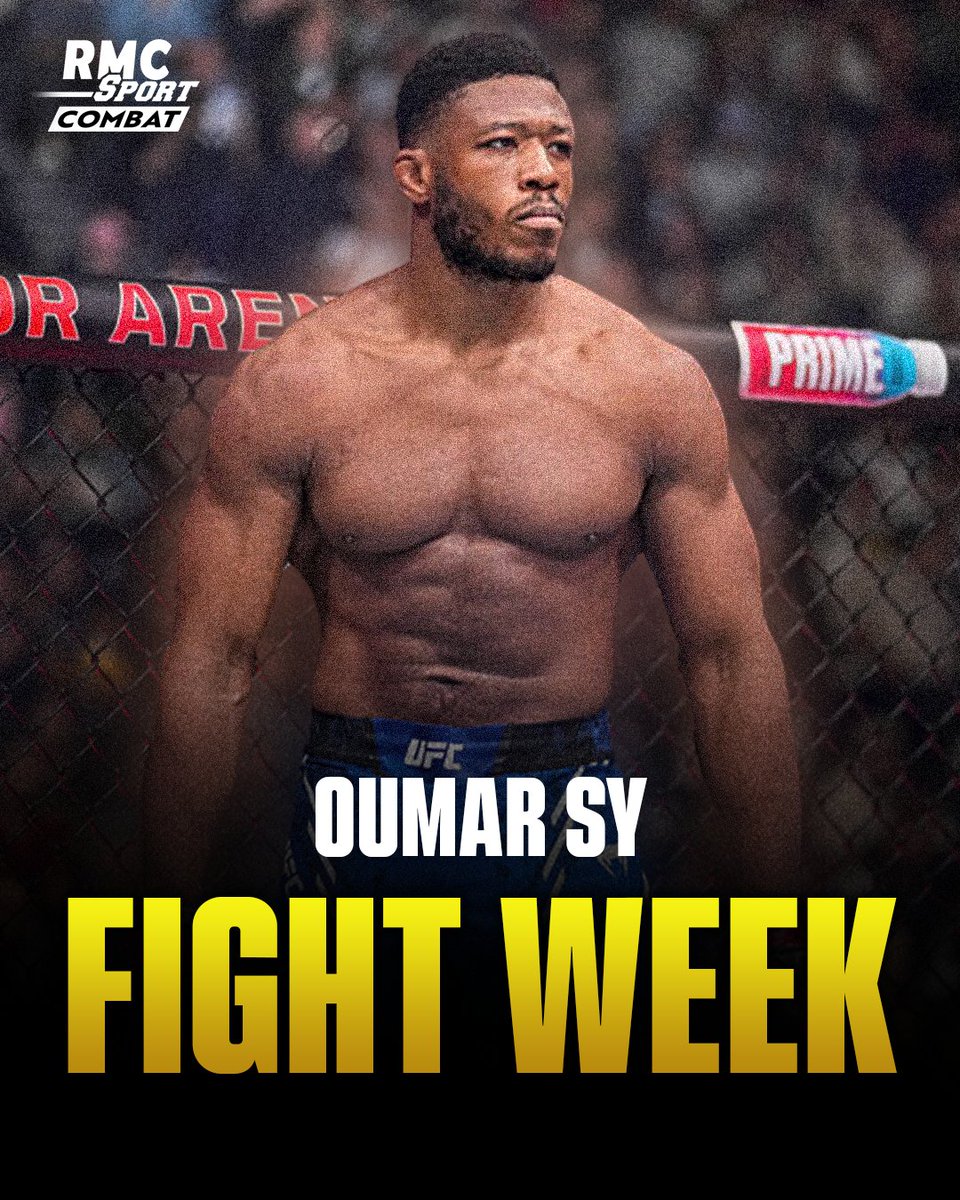 RMCSportCombat's tweet image. Oumar Sy 🇫🇷 est de retour dans la cage de l'UFC ce week-end 🔥

Il affronte Ion Cutelaba 🇲🇩 pour continuer son ascension chez les -93kg 👀

📺 Dimanche à 1h sur RMC Sport 1.