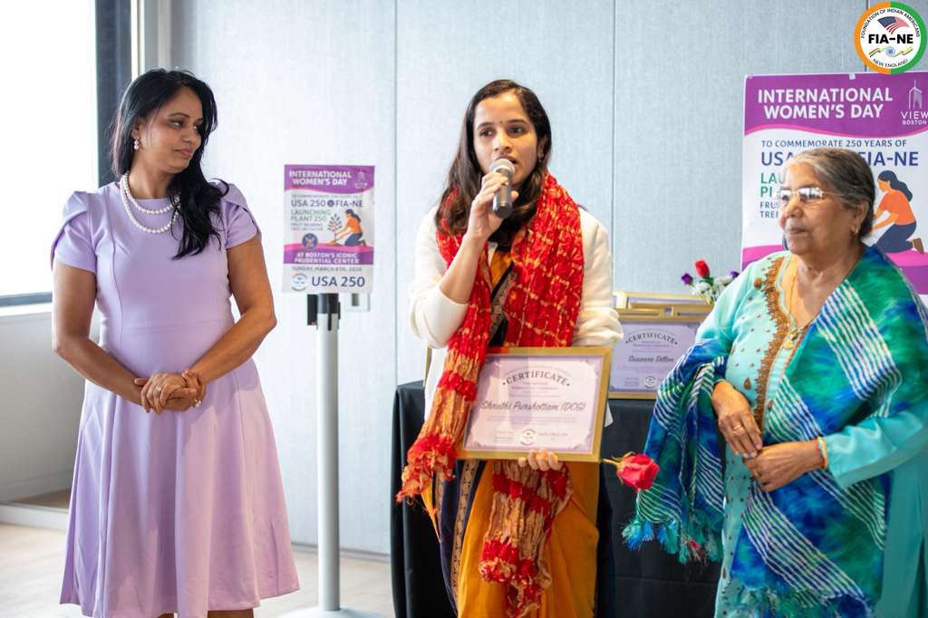 Deputy Consul General Smt. Shruthi Purushotam participated in celebration of International Women’s Day #IWD organized by Foundation of Indian Americans (FIA) in Boston, where she felicitated women achievers from diverse fields in recognition of their outstanding contributions.